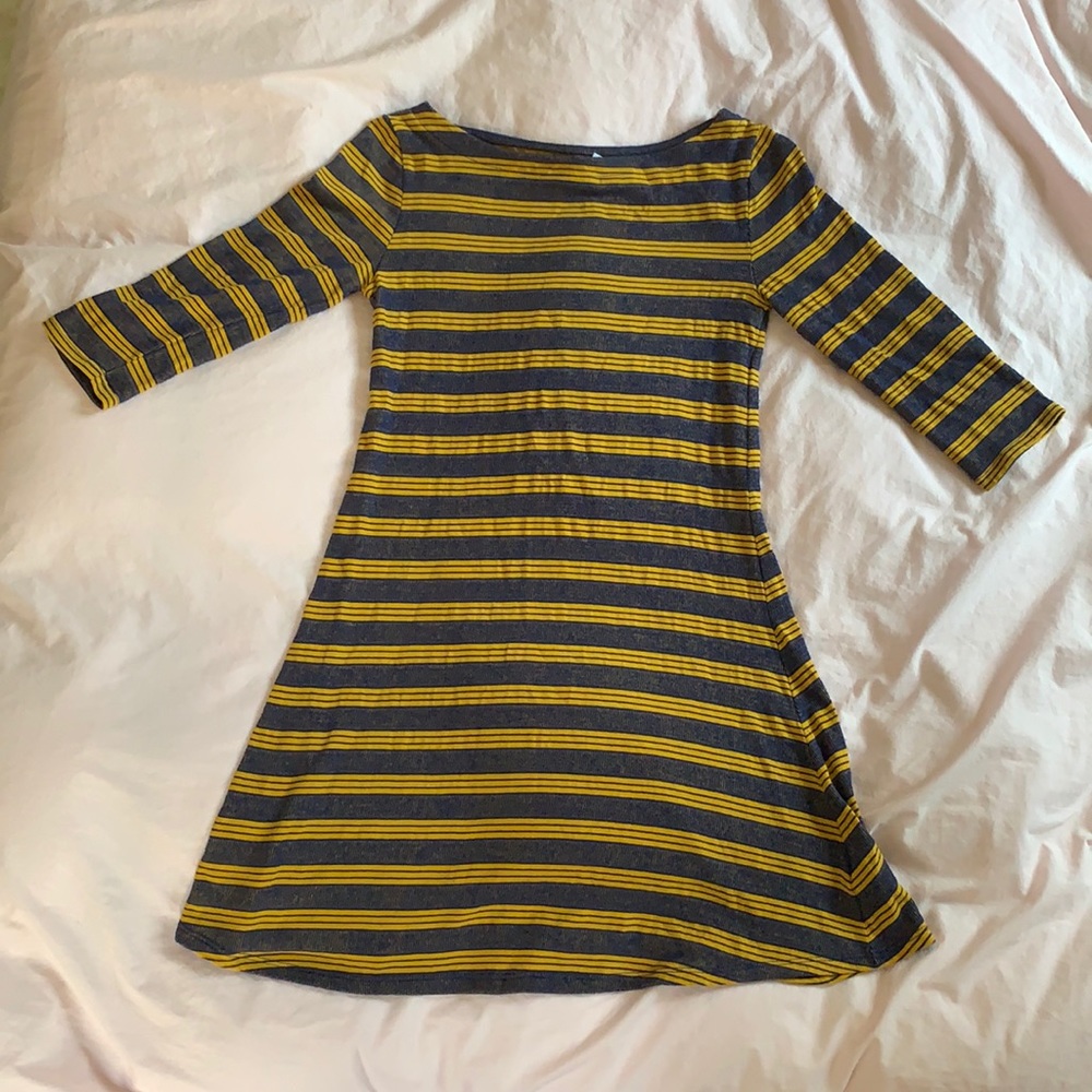 Urban Outfitters striped skater dress M